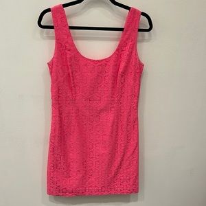 Lilly Pulitzer pink mini dress